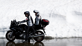 Jezdte v zim na motorce?