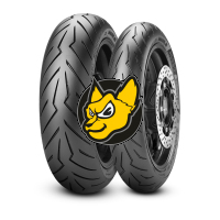 Pirelli Diablo Rosso Scooter 100/80 -14 54S TL Reinf.