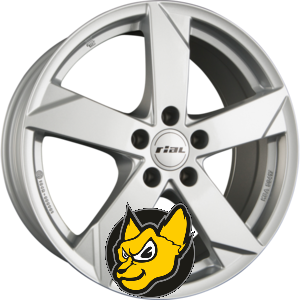 RIAL KODIAK polar-silber 6.00 x 15 ET 46.00 5x114.3 polrn stbrn