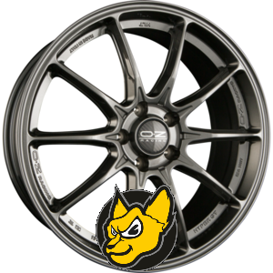 OZ HYPER GT Star Graphite 7.50 x 17 ET 35.00 5x100 leskl grafit