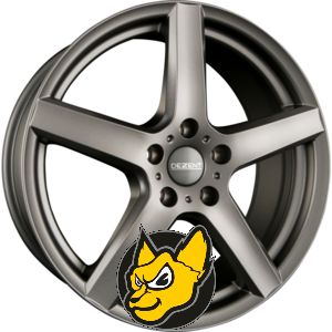 DEZENT TY graphite - graphite matt 8.00 x 18 ET 40.00 5x114.3 matn grafit