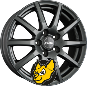 RIAL MILANO titanium 6.50 x 15 ET 45.00 5x112 titan